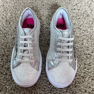 Pretty silver shoes